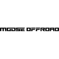 MOOSE OFFROAD Decal - Moose Corporate Horizontal - Black - 10 Pack 4320-2632