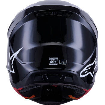 ALPINESTARS SM7 Helmet - Solid - Gloss Black - Small 8301426-1180-S