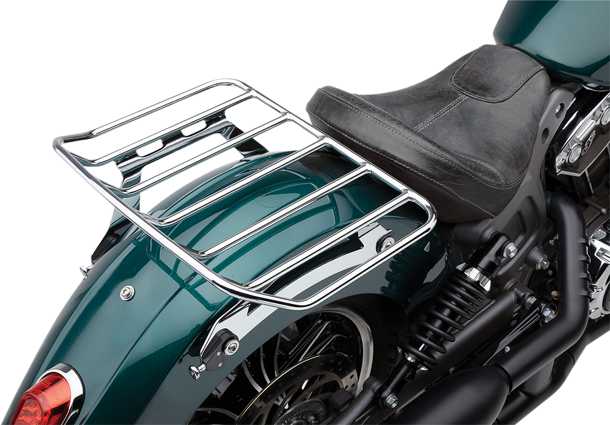 COBRA Detachable Solo Rack - Chrome - Scout 502-2610