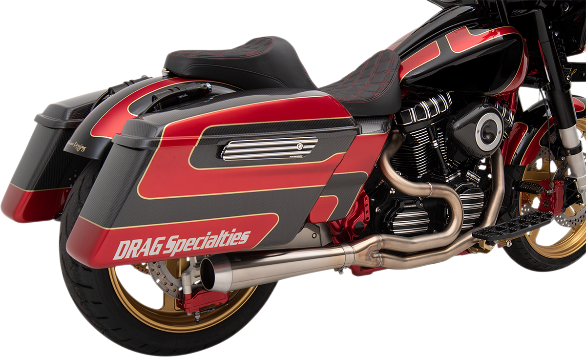 BASSANI XHAUST 2:1 Exhaust - Stainless Steel 1F22SS