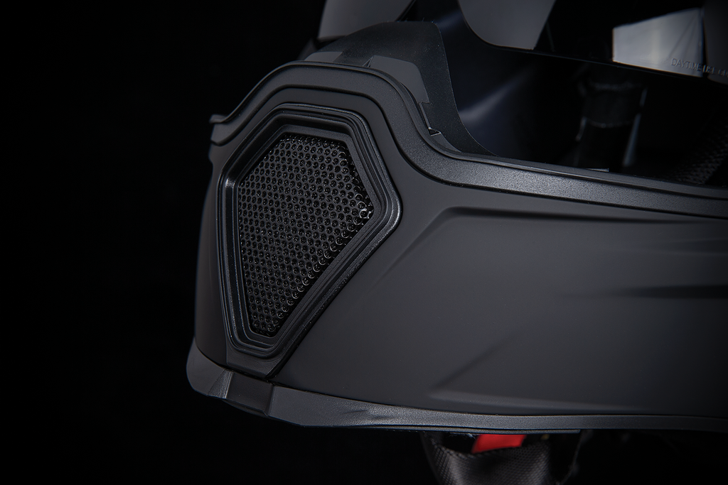 ICON Airflite™ Helmet - Peacekeeper - Rubatone Black - XS 0101-13357