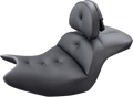 SADDLEMEN Seat - Roadsofa - With Backrest - Pillow Top - Black H18-07-181BR