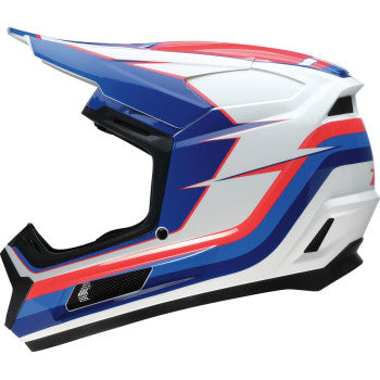 Z1R Youth Dirt Maxx Helmet - Vortex - Red/White/Blue - Medium 0111-1730