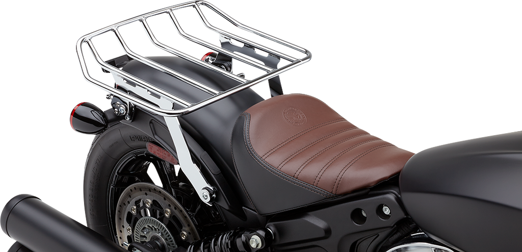 COBRA Detachable Luggage Rack - Chrome COMES WITH DOCKING KIT 502-2605