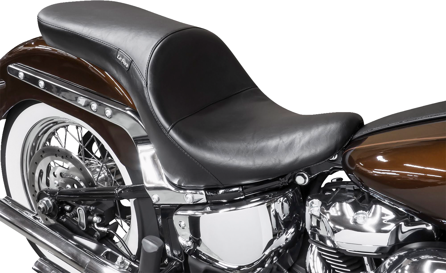 LE PERA Maverick Seat - Smooth - Black - FXLR/FLSB '18-'22 LYR-910S