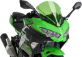 PUIG HI-TECH PARTS Race Windscreen - Green - Kawasaki 9976V