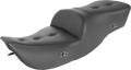 SADDLEMEN Pillow Top Roadsofa Seat - Heated - Black 897-06-181HCT