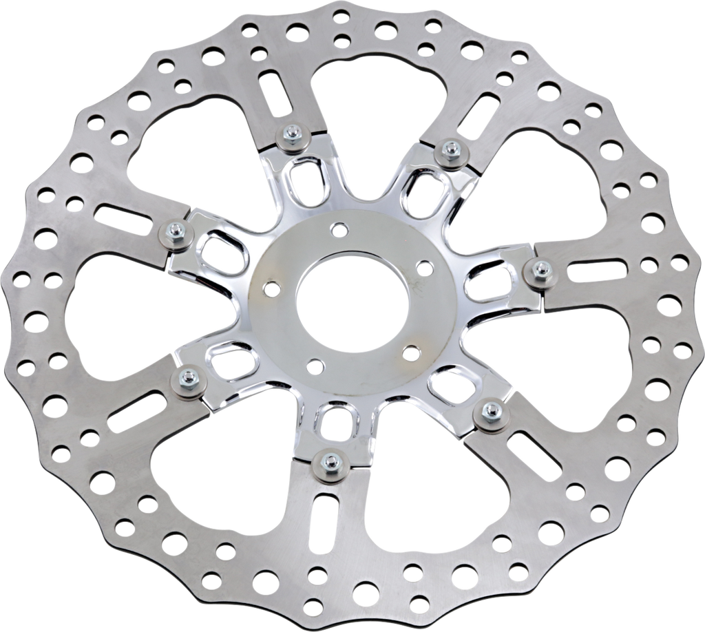 ARLEN NESS Front Rotor - 7 Valve - 14" - Chrome 33-10302-203