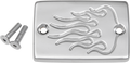 BARON Master Cylinder Cover - Smooth - Kawasaki - Chrome BA-7676-03