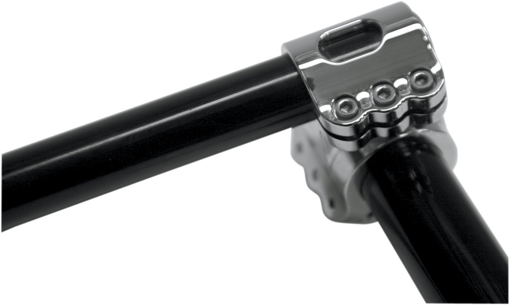 KLOCK WERKS Handlebar - Klip Hanger - 12" - Black/Chrome KWH-04-9011-BC