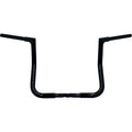 FAT BAGGERS INC. 1-1/4" EZ Install Flat Top Handlebar - Reduced Reach - 13" - Black 745013-B
