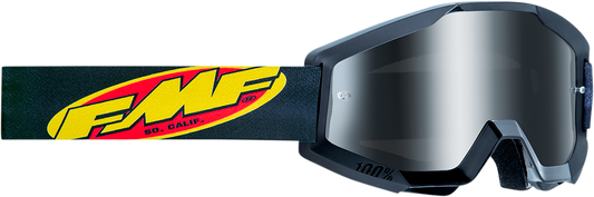 FMF Youth PowerCore Goggles - Core - Black - Silver Mirror F-50055-00002 2601-3022