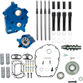 S&S CYCLE Cam Chest Kit with Plate M8 - Gear Drive - Water Cooled - 475 Cam - Black Pushrods 310-1010A