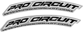 PRO CIRCUIT Front Fender Decal - .Com - Black DC0005