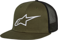 ALPINESTARS Corp Trucker Hat - Military/Black - One Size 1025810036910OS