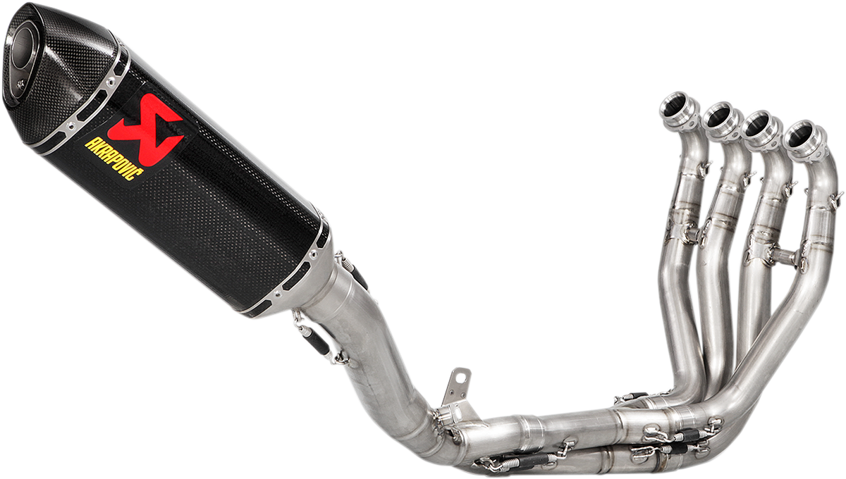 AKRAPOVIC Evolution Exhaust - Titanium/Carbon Fiber Ninja ZX-10RR 2016-2020 S-K10E9-ZC 1810-2366