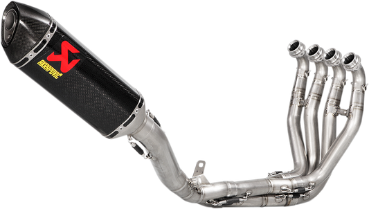 AKRAPOVIC Evolution Exhaust - Titanium/Carbon Fiber Ninja ZX-10RR 2016-2020 S-K10E9-ZC 1810-2366