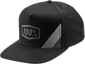 100% Cornerstone Trucker Hat - Black/Gray 20050-057-01
