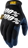 100% Original Gloves - Black - XL 100-MG-05-011