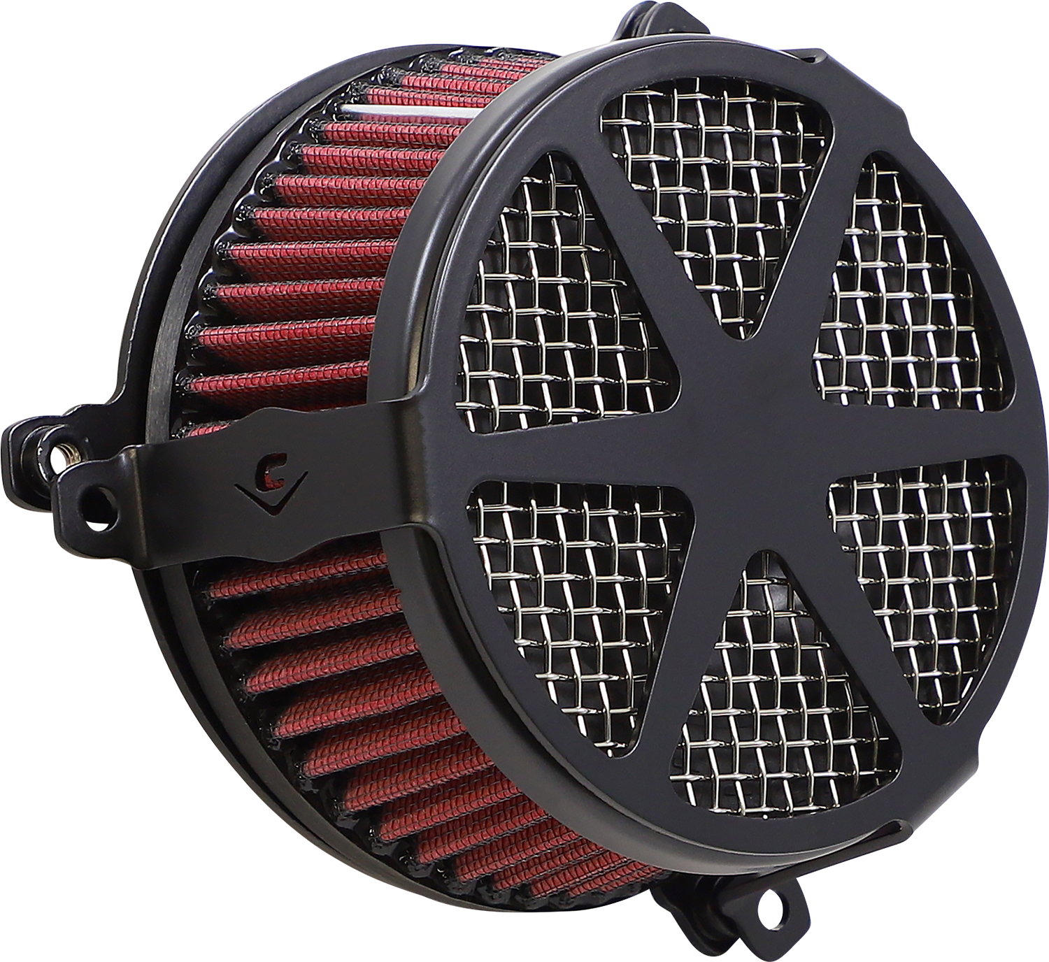 COBRA Air Filter - Spoke - Black 606-0101-04B-SB