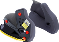 AGV Tourmodular Cheek Pads - Gray/Black - Small 20KIT93030629