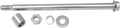 DRAG SPECIALTIES Axle Kit - Rear - Chrome - '80-'86 BT 16-0270-BC