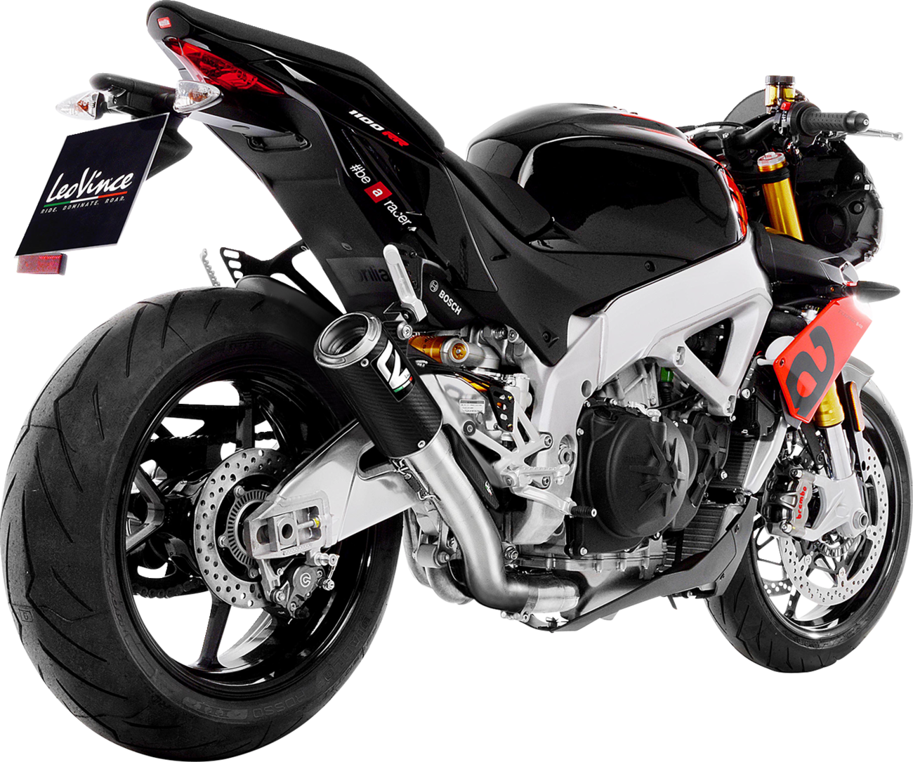 IN STOCK LEOVINCE LV Corsa Muffler - Carbon Fiber RSV4 1100 2021-2024  15401C
