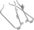 DRAG SPECIALTIES Saddlebag Support Brackets - Chrome - 09-13FLT S77-0138