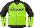 ICON Overlord3 Mesh™ Jacket - Hi-Viz Yellow - 2XL 2820-6752
