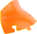 KLOCK WERKS Kolor Flare™ Windshield - 4" - Orange Ice - FLH KWW-01-0648