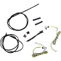 CUSTOM DYNAMICS Micro Turn Signals - Dual - Amber/White - Chrome CD-MICRO-AW2-C