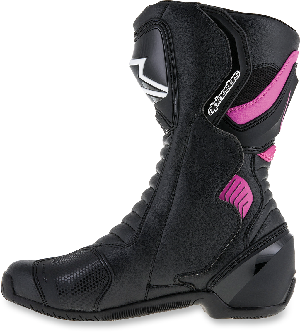 ALPINESTARS SMX-6 v2 Vented Boots - Black/Pink/White - US 10 / EU 42 2223117-1132-42