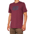 100% Icon T-Shirt - Maroon - Large 20000-00032