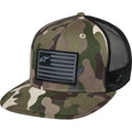 ALPINESTARS Flag Flat Trucker Hat - Camo Green/Black 1235-81960-6173-OS
