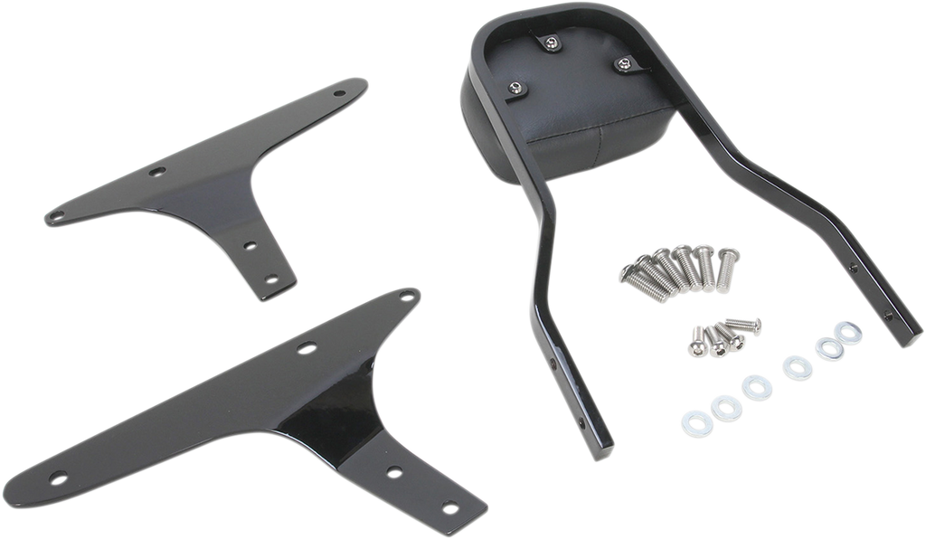 COBRA Short Sissy Bar - Black - FLSTC 602-1204B