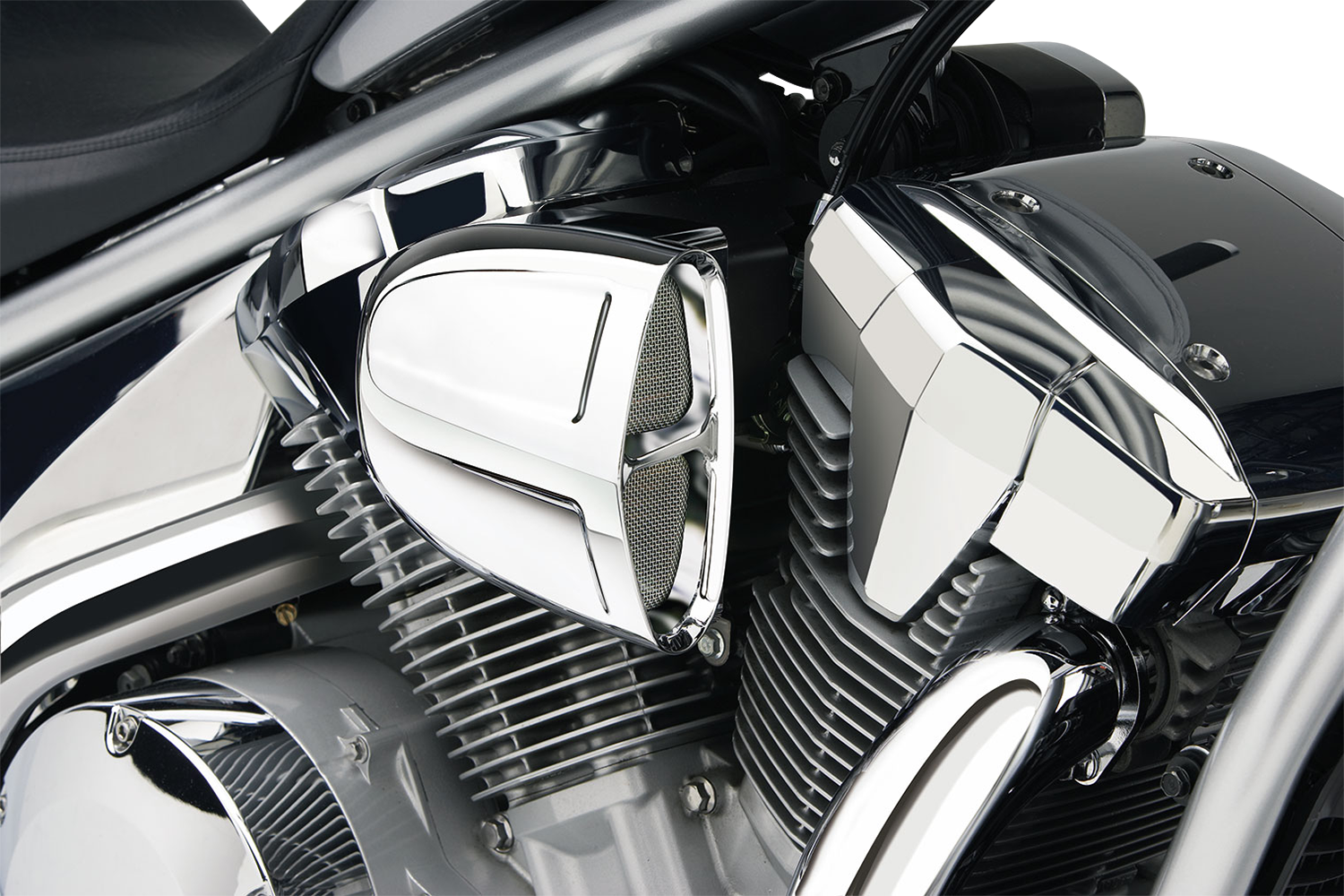 COBRA Powrflo Air Filter - Silver - VN900 06-0467B-SB