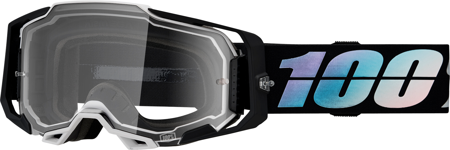 100% Armega Goggles - Krisp - Clear 50004-00019