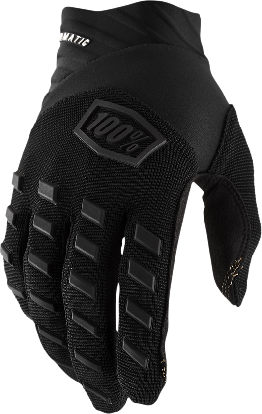 100% Youth Airmatic Gloves - Black/Charcoal - XL 10001-00003