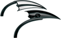 ARLEN NESS Scoop Triangle Mirror - Black - Left 13-028