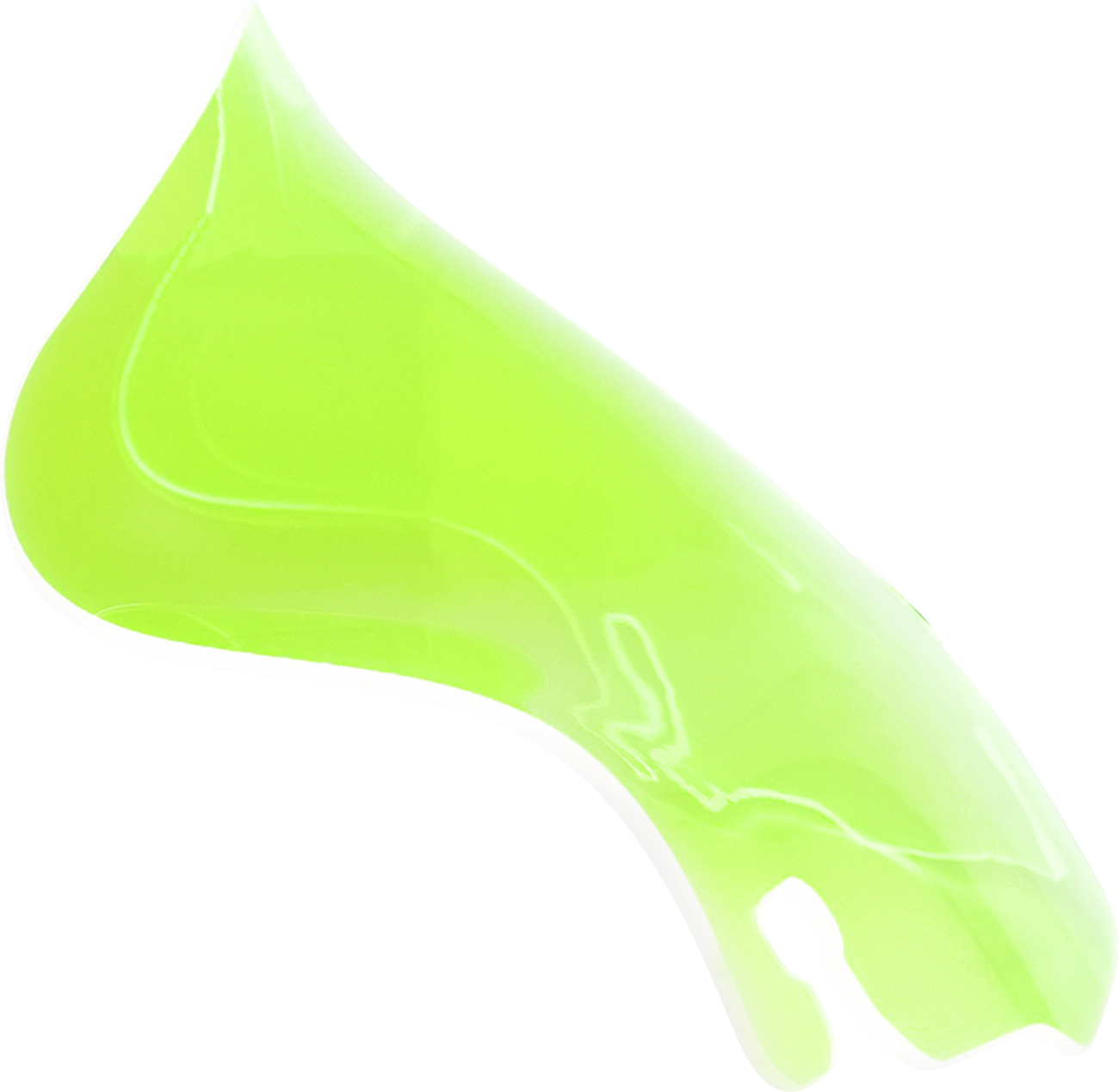 KLOCK WERKS Kolor Flare™ Windshield - 6.5" - Green Ice - FLH KWW-01-0641