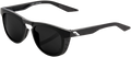 100% Slent Sunglasses - Black - Gray Polarized 61035-100-47