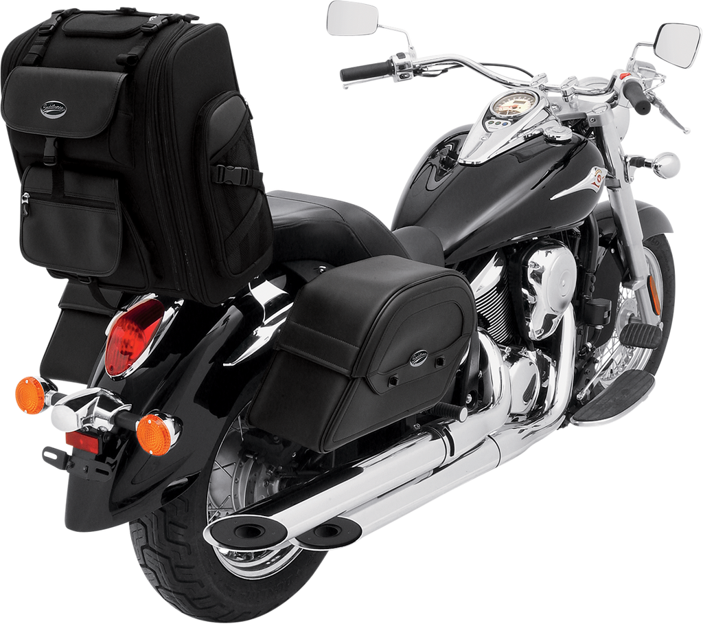 SADDLEMEN S2200E Expandable Sissy Bar Bag 3515-0080