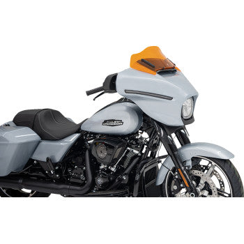 KLOCK WERKS Kolor Flare™ Windshield - 8" - Orange - FLHX KWW-01-0729