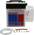 Parts Unlimited Battery - Yb14a-A1 Cb14a-A1-Fp