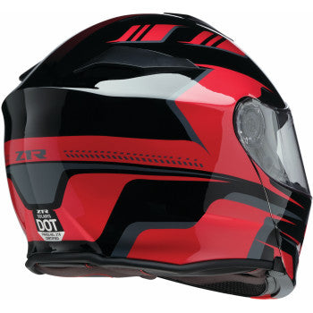 Z1R Solaris 2.0 Modular Helmet - Slater - Red - Medium 0100-2453