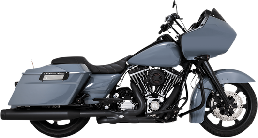 VANCE & HINES 4-1/2" Torquer Mufflers for '95-'16 FL - Black 46673