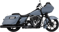 VANCE & HINES 4-1/2" Torquer Mufflers for '95-'16 FL - Black 46673