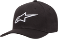 ALPINESTARS Ageless Curve Hat - Black/White - Large/XL 1017810101020LX