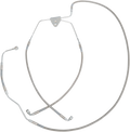 DRAG SPECIALTIES Brake Line - Front (Lower/Mid) - Stainless Steel ACT LOWER/MID LINES 691183