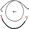 DRAG SPECIALTIES Brake Line - Rear - Stainless Steel 640222